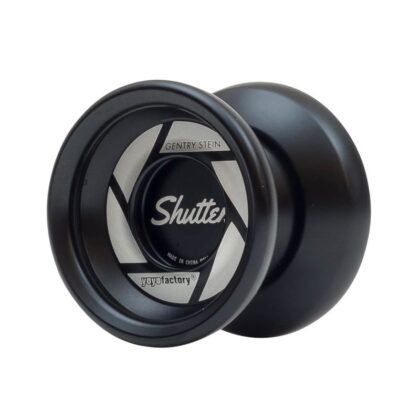 YoYoFactory Shutter Unresponsive Professional Metal Yoyo - Black for 14+ Years