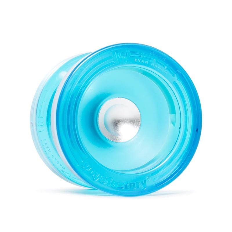 Yoyofactory Wedge Signature Yoyo of USA Champion Evan Nagao- Blue Silver
