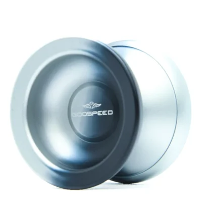 Yoyofactory Godspeed Unresponsive Yoyo for 14+ Years - Black Silver