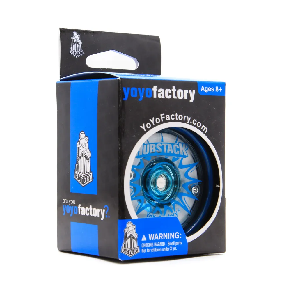 Yoyofactory Hubstack Yoyo - Easiest Way to do DNA - Blue - Image 4